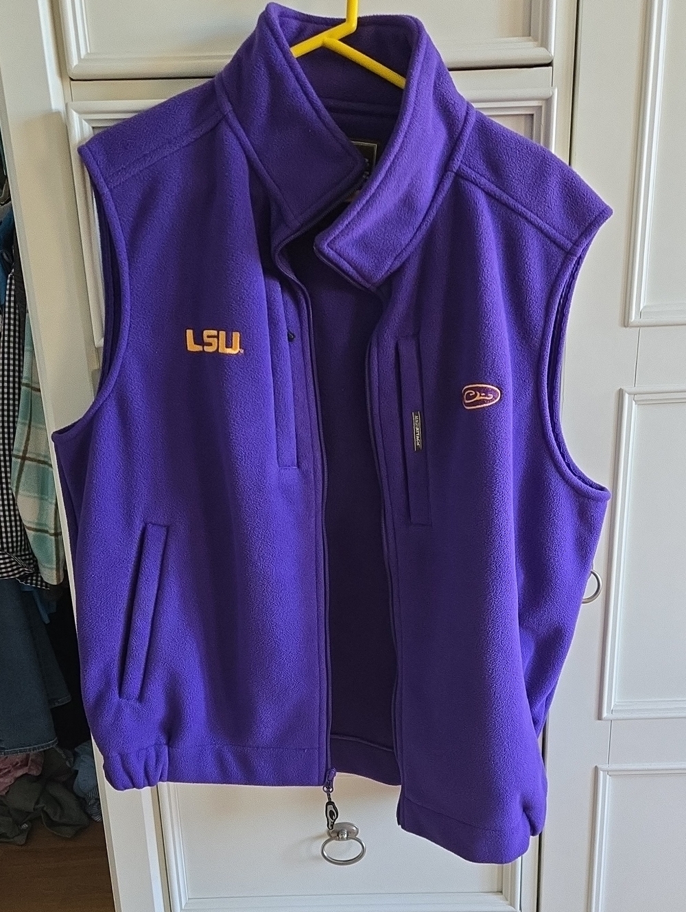 Mens Drake LSU Vest XL